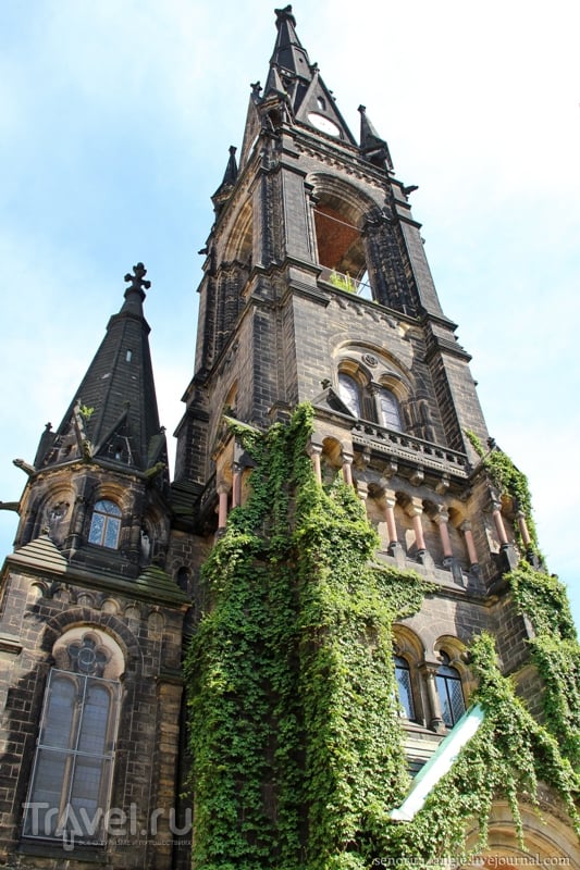 Дрезден за один день. Золотой всадник, церковь Мартина Лютера, Эльбские замки / Германия