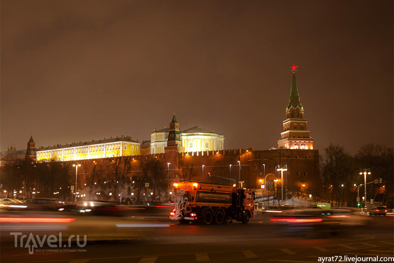 Вечерняя зимняя Москва. Фотозарисовка / Россия