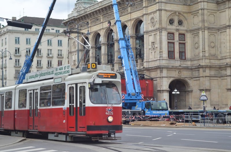 Общественный транспорт Вены / Австрия