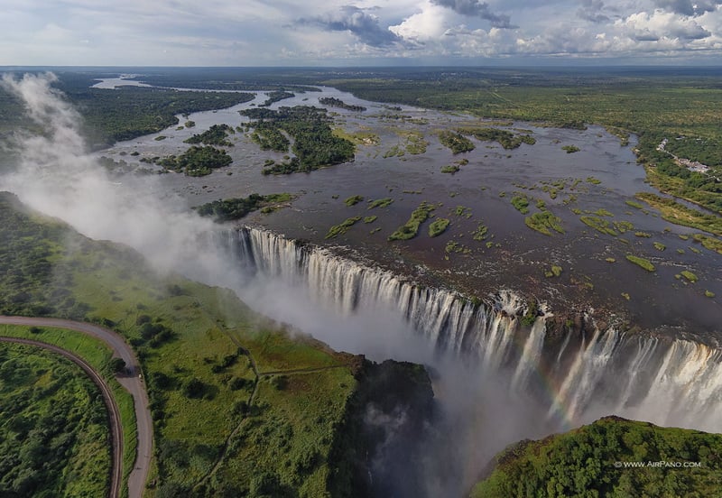 Водопад Виктория, Замбия-Зимбабве / Фото из Зимбабве