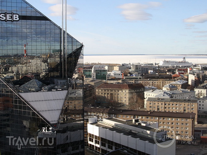 Вид из окна отеля Swissôtel Tallinn / Эстония
