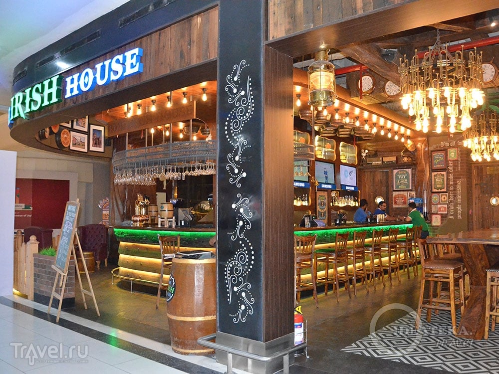 Ресторан Irish House в аэропорту Дели / Фото из Индии