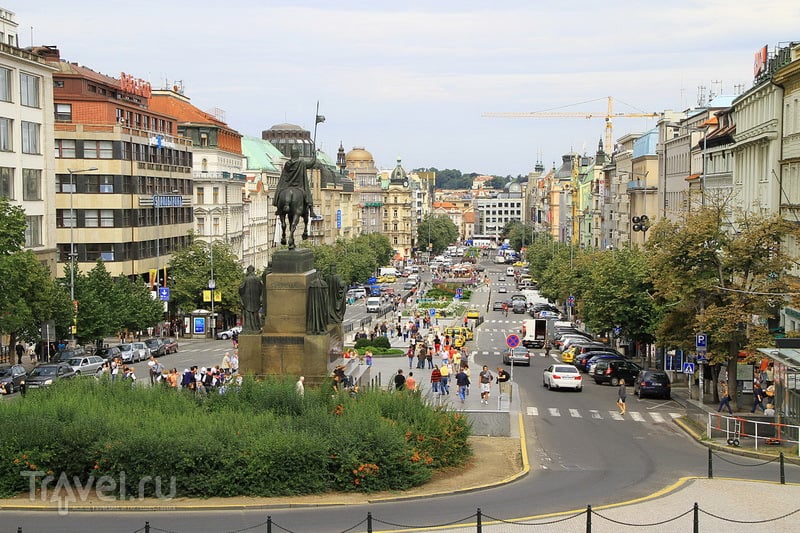 Прага, Вацлавская площадь / Чехия