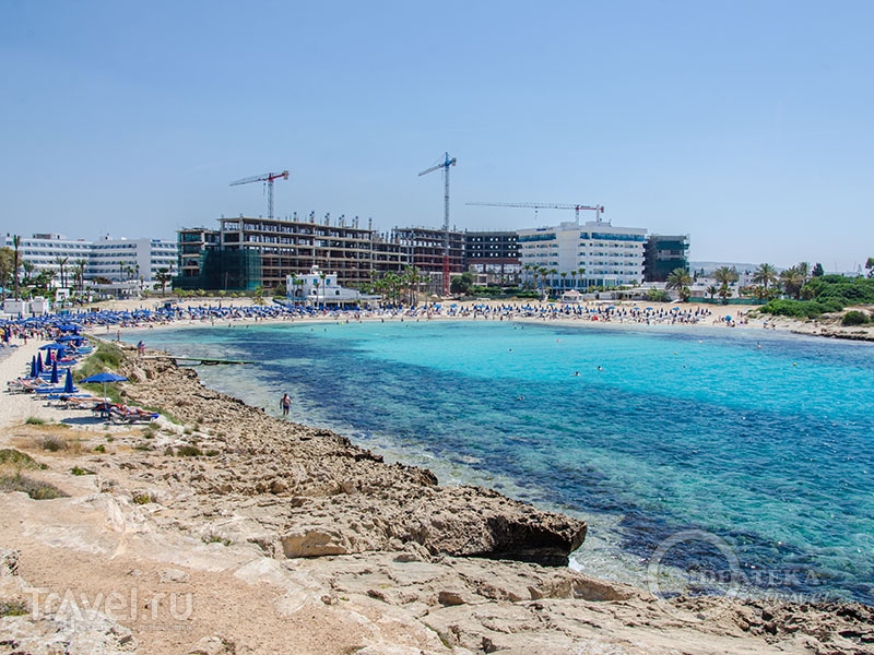 Vanthia beach в Айя-Напе / Фото с Кипра