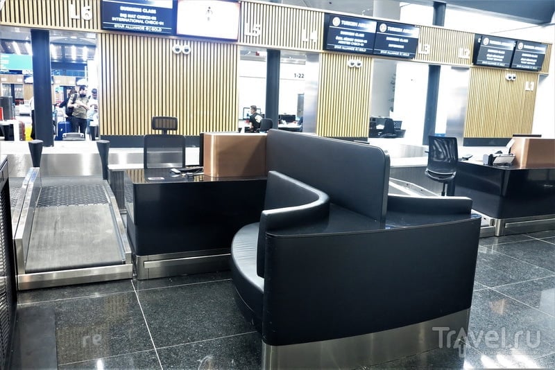 Зона приоритетной регистрации для пассажиров бизнес-класса / Турция