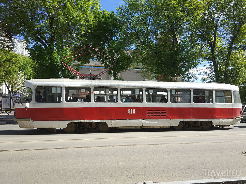 Трамвай в Самаре / Фото из России
