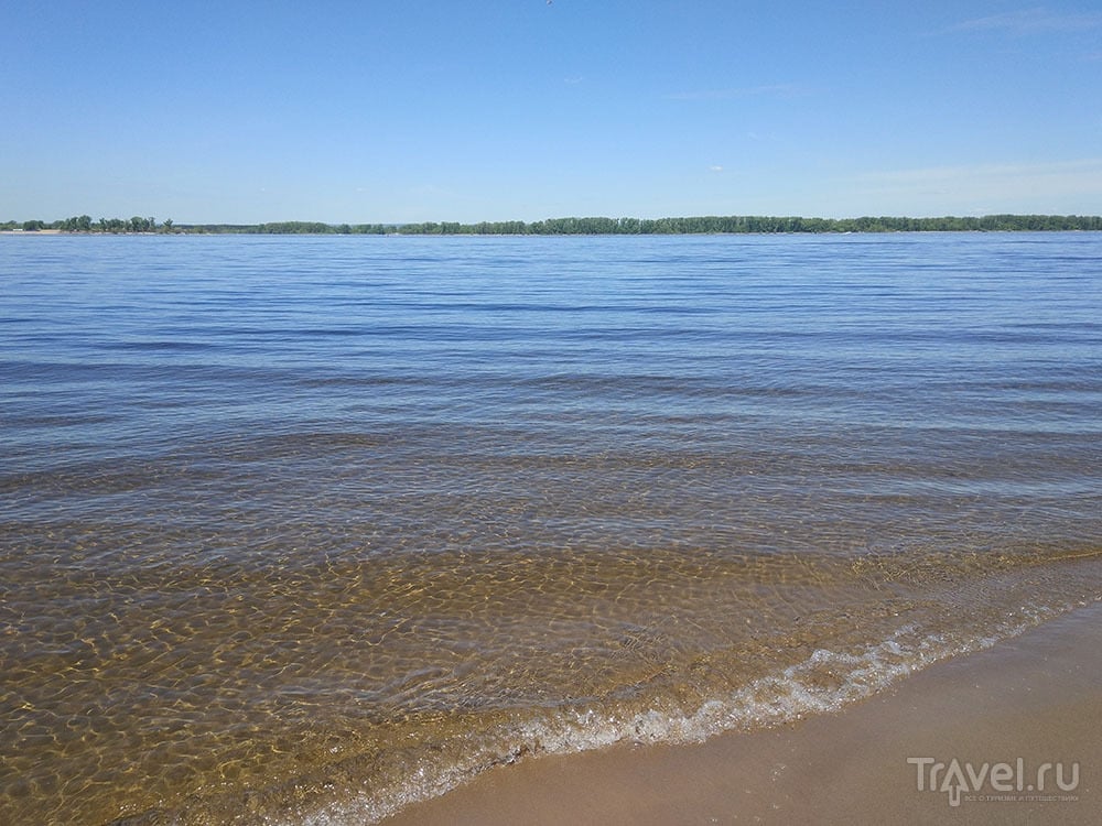 Чистая река Волга / Фото из России