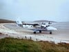 Аэропорт Barra: взлетные полосы на морском пляже