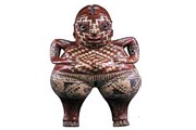 Фигурка из обожженной глины; VII-II в. до н. э; Мексика. Фото: ambafrance.ru/H.Dubois