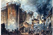 Jean-Pierre-Louis-Laurent Houel; "Взятие Бастилии". Фото: wikipedia.org