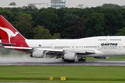 Самолет Boeing 747 авиакомпании Qantas // Airliners.net