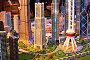 Макет будущего гостиничного комплекса Bawadi. // burjdubaiskyscraper.com