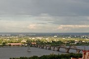 Мост через Днепр в Днепропетровске // gorod.dp.ua