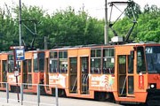 Трамвай на улице Варшавы // Railfaneurope.net