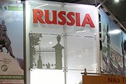 Российские регионы представлены единым национальным стендом. // РИА "Новости"