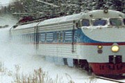 Скоростной поезд ЭР-200 // drezina.ru