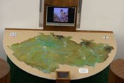 В центре экспозиции - интерактивная карта Чехии. // klubturistu.cz