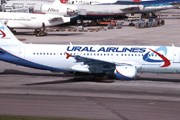 Самолет Airbus A320 авиакомпании "Уральские авиалинии" // uralairlines.ru