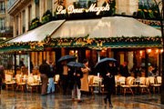 В кафе Les Deux Magots собиралась парижская богема. // imagecache2.allposters.com