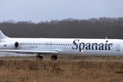 Самолет авиакомпании Spanair // Airliners.net