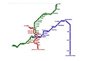 Карта афинского метро // metromir.ru