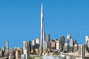 Еще не достроенная башня стала самой высокой в мире. // uaeprice.com
