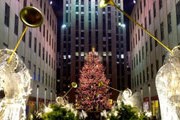 Рождественская елка установлена на Рокфеллер-плаза. // cache.viewimages.com