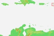 Расположение Сен-Бартельми в Карибском море. // Wikipedia