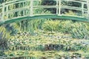 Собрание импрессионистов является жемчужиной галереи. // Клод Моне "Мост через пруд с лилиями"