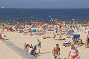 Пляж в Свиноуйсьце - самый чистый в Польше. // blueflag.org