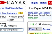 Это возможность определить реальную стоимость аренды автомобиля. // kayak.com
