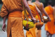 Праздник поминовения усопших в Лаосе - красочное зрелище. // GettyImages