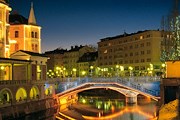 Меньше всего туристов остается в столице. // ljubljana-accommodation.si