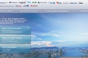 Фрагмент стартовой страницы сайта SkyTeam // Travel.ru