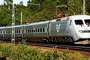 Поезд компании Statens J&#228;rnv&#228;gar // nemonet.swefair.se 