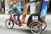 Велотакси распространены на улицах многих городов мира. // А.Баринова
