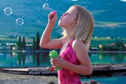 Район озера Осойус - популярная курортная зона Канады. // watermarkbeachresort.com