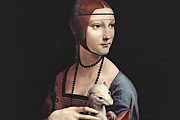 Леонардо да Винчи. "Дама с горностаем". 1488-1490.