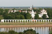На Ярославовом дворище можно будет услышать "Звуки города". // Wikipedia
