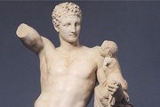 "Гермес с младенцем Дионисом" или "Гермес Олимпийский" // Wikipedia
