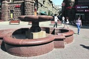 На Крещатике, 15 фонтан включали только на День Киева. // Ю. Кузнецов, segodnya.ua