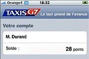 Новое приложение позволит заказать такси в Париже. // taxisg7.fr