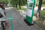 Для аналогичного маршрута в Перми выбран зеленый цвет. // tema.ru