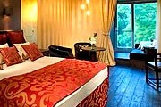Окна некоторых номеров отеля Rácz Hotel & Thermal Spa выходят в парк. // firstclass.com.au