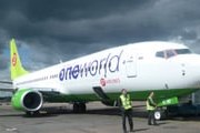 Самолет S7 Airlines в цветах oneworld // Travel.ru