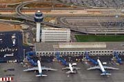 Аэропорт Афин: отменены сотни рейсов. // Airliners.net