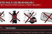 Туристам будут раздавать предупреждающие листовки. // tout-paris.org