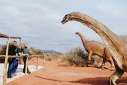 Туристы увидят полномасштабные копии динозавров. // rioja24.com.ar