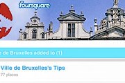 Брюссель дает советы на Foursquare. // foursquare.com
