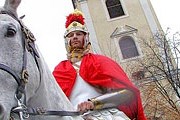 Праздничную процессию возглавит святой Мартин на белом коне. // jihlavsky.denik.cz